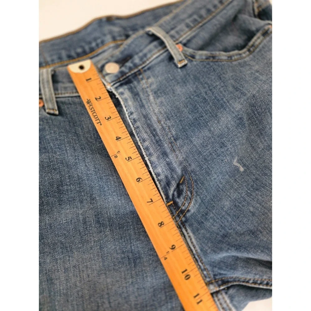 Levis‎ 541 Jeans Mens 33x30 Blue Slim Straight Medium Wash Mid Rise Cotton Blend